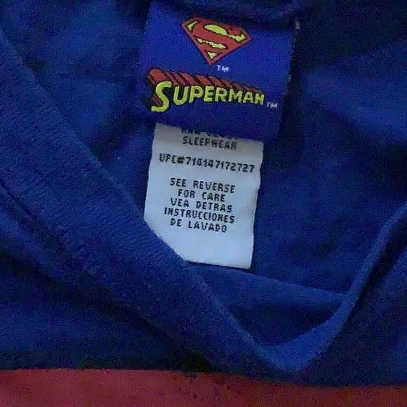 Teen Size Medium Superman Sleep shirt - Picture 4 of 8